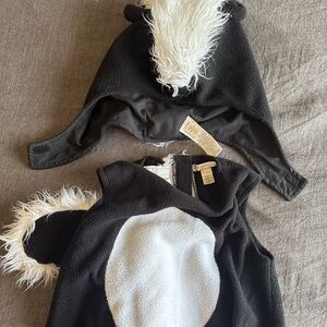 Pottery Barn Kids; Skunk Halloween costume